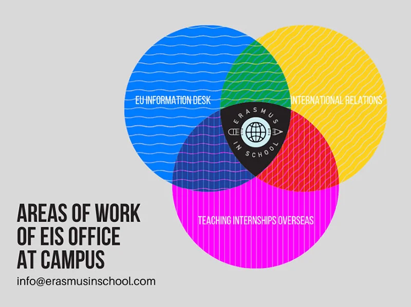 Erasmus In School - Area of Works
