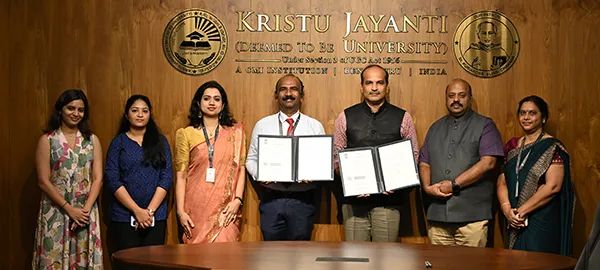 MoU Signing ceremony between CPPR and Kristu Jayanti University