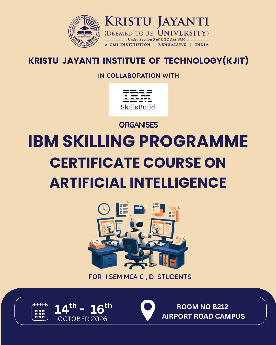 IBM Skilling Programme — Certificate Course on Artificial Intelligence