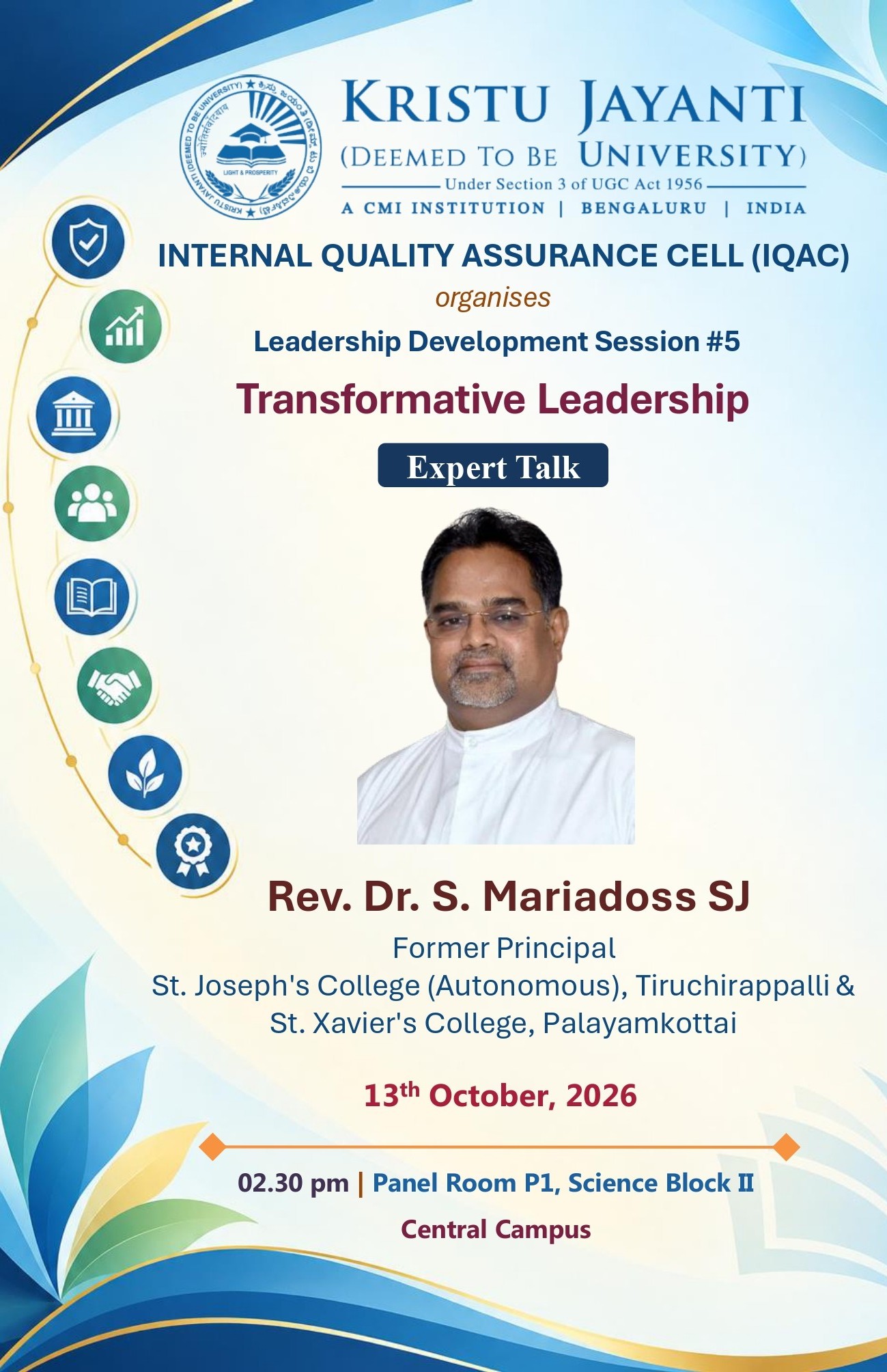 Leadership Development Session #5 — Transformative Leadership (Expert Talk)