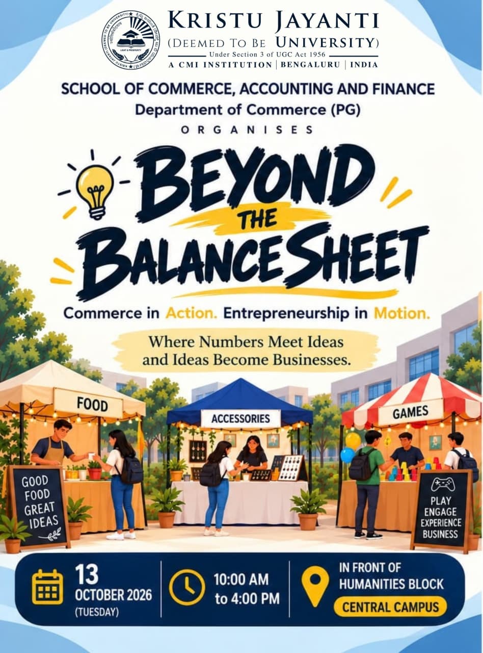 Beyond the Balance Sheet — Commerce in Action, Entrepreneurship in Motion