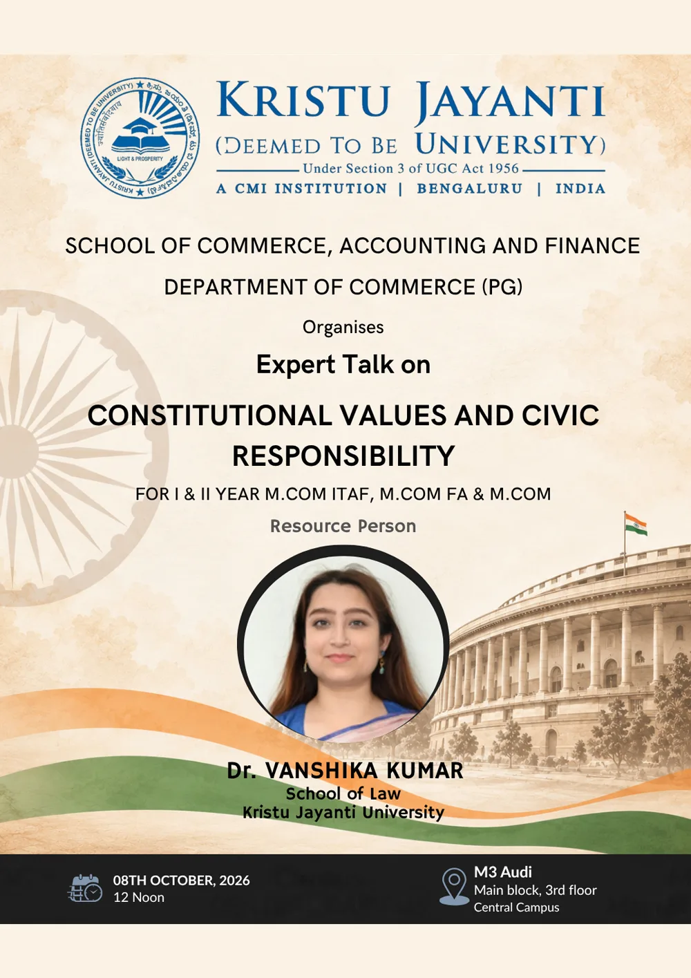 Expert Talk on Constitutional Values and Civic Responsibility