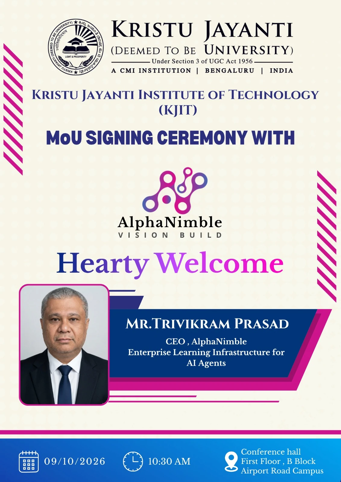 MoU Signing Ceremony with AlphaNimble