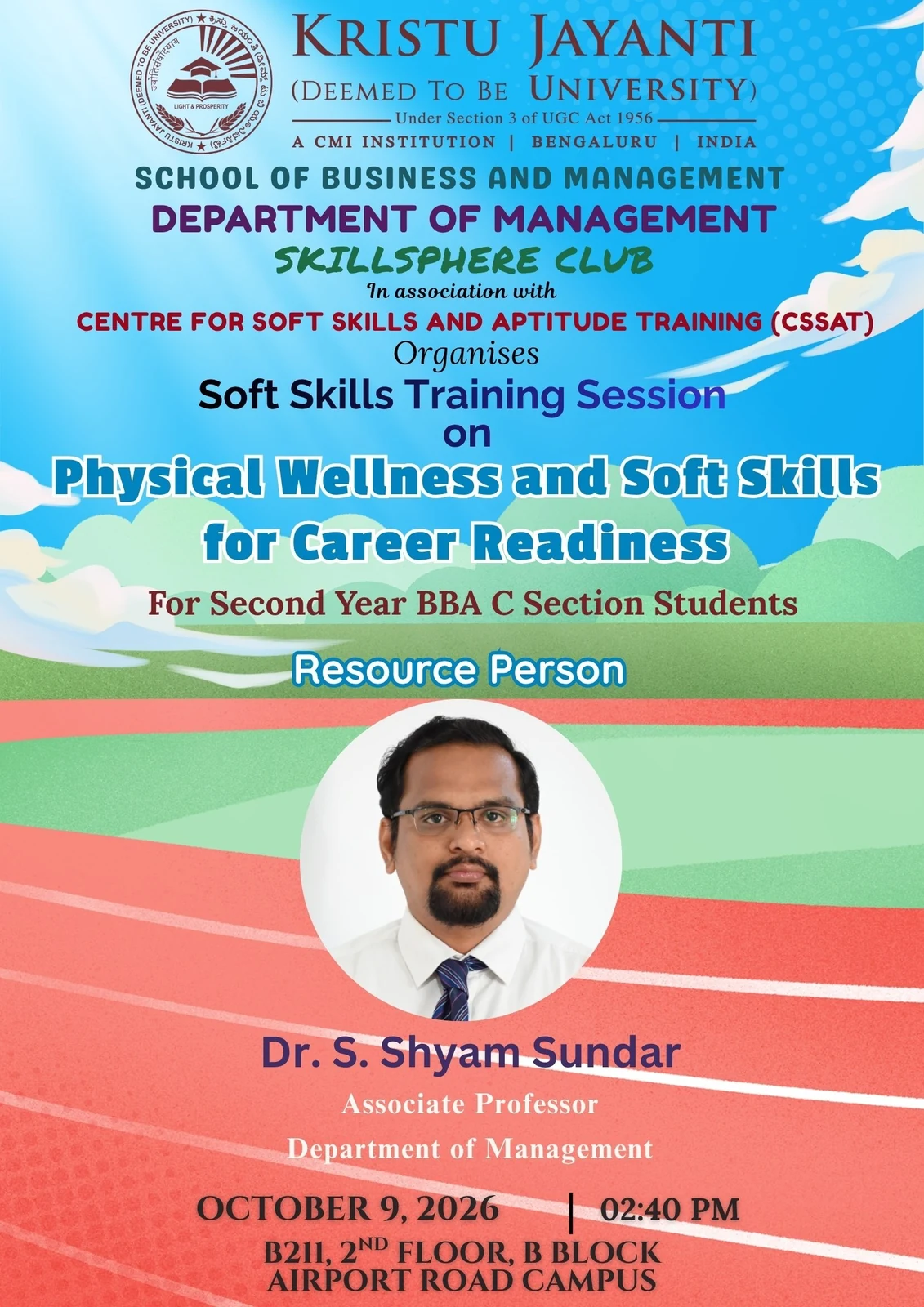 Soft Skills Training Session — Physical Wellness and Soft Skills for Career Readiness