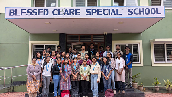 Distribution at Blessed Clare Special School